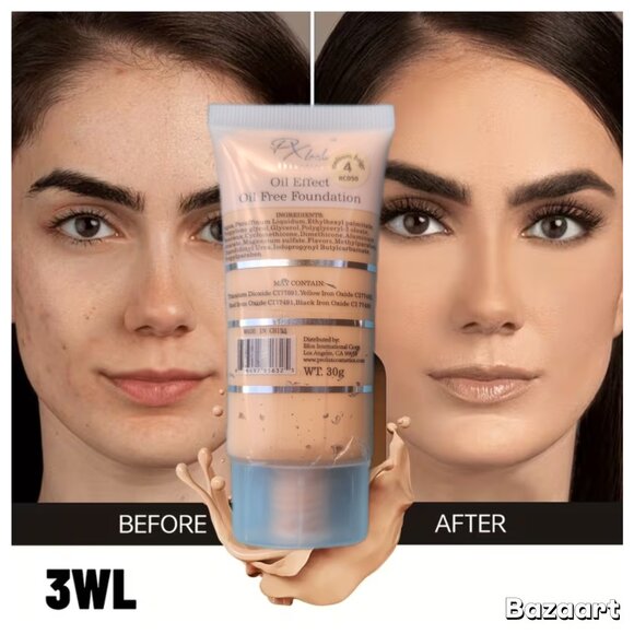Waterproof & Long-Lasting Liquid Concealer Foundation - Multi-Color Coverage ( t - Picture 1 of 5